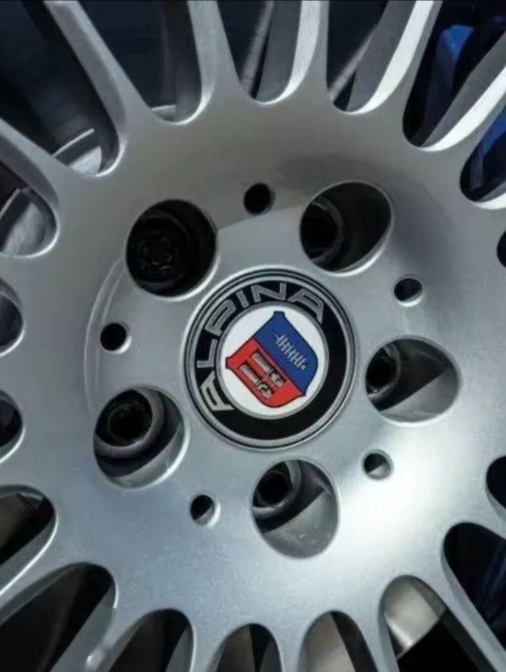 4 New BMW Alpina 68mm Wheel Rim Center Caps